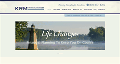 Desktop Screenshot of krmfinancial.com